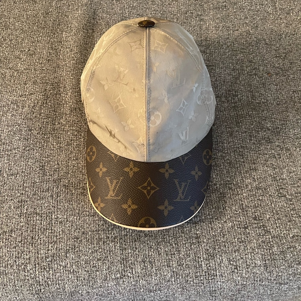 Louis Vuitton cap.